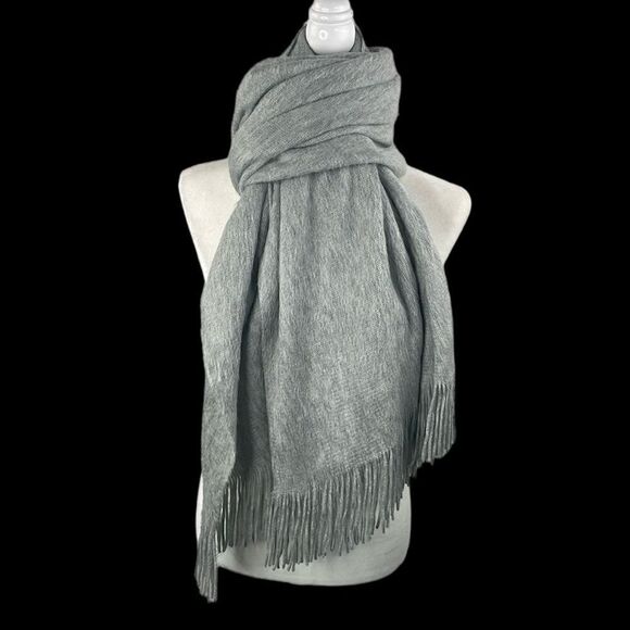 Scarf Rectangular Knot warm oversized H&M - Picture 1 of 8
